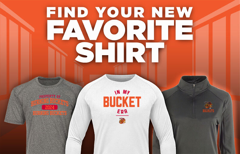 Burning River Buckets  Basketball Find Your Favorite Shirt - Dual Banner