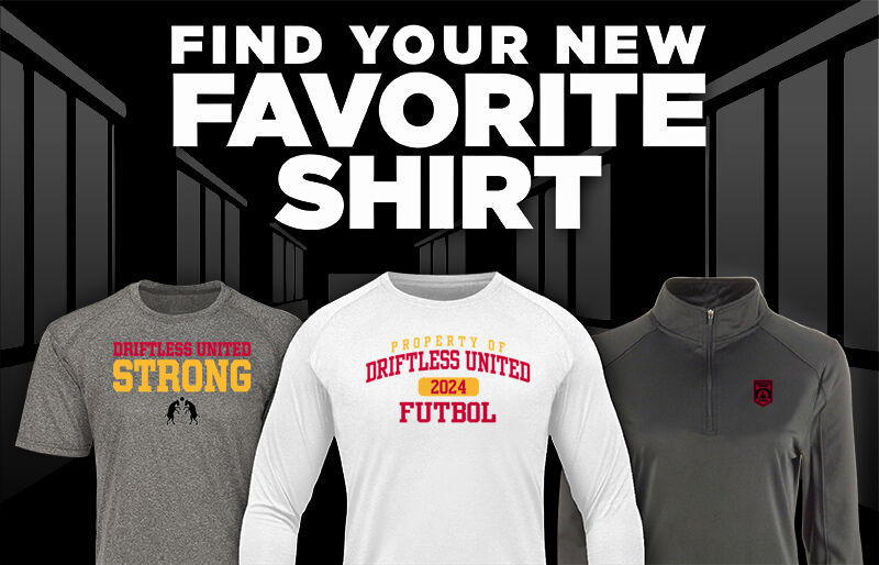 Driftless United  Futbol Club Find Your Favorite Shirt - Dual Banner
