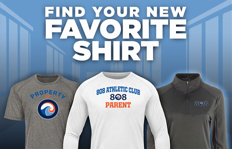808 Athletic Club Volleyball Find Your Favorite Shirt - Dual Banner