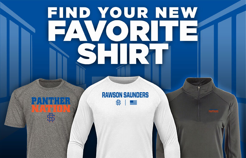 Rawson Saunders  Panthers Find Your Favorite Shirt - Dual Banner