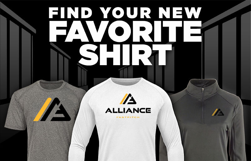 Alliance Fastpitch  Online Store Find Your Favorite Shirt - Dual Banner