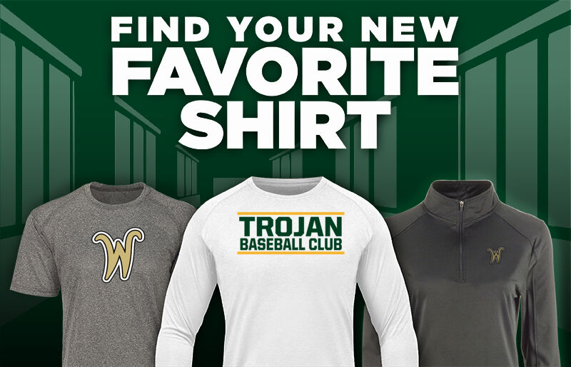 Trojan Baseball Club Trojans Find Your Favorite Shirt - Dual Banner