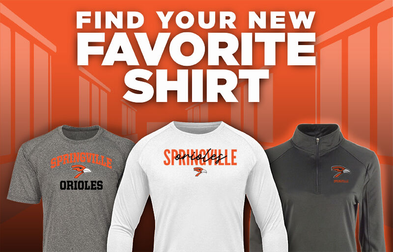 Springville  Orioles Find Your Favorite Shirt - Dual Banner