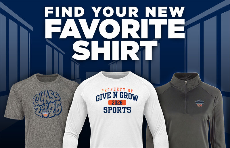 Give N Grow Sports Online Apparel Store Find Your Favorite Shirt - Dual Banner