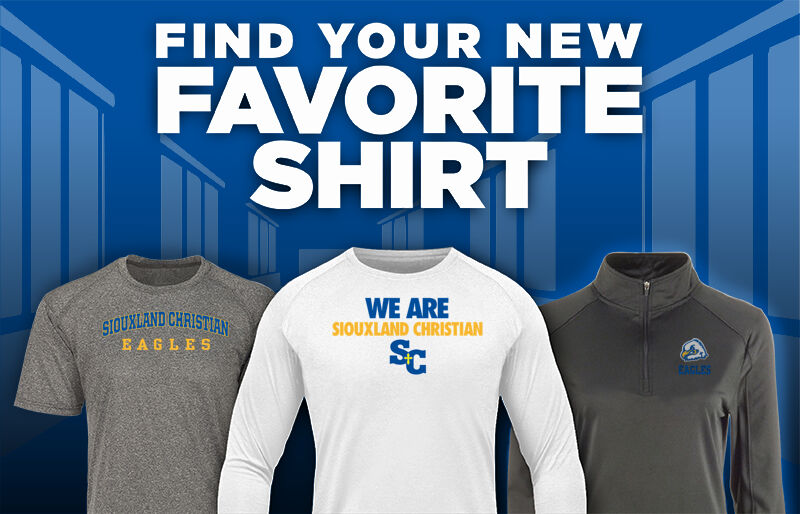 Siouxland Christian  Eagles Find Your Favorite Shirt - Dual Banner