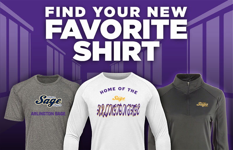 ARLINGTON SAGE ARLINGTON SAGE Find Your Favorite Shirt - Dual Banner