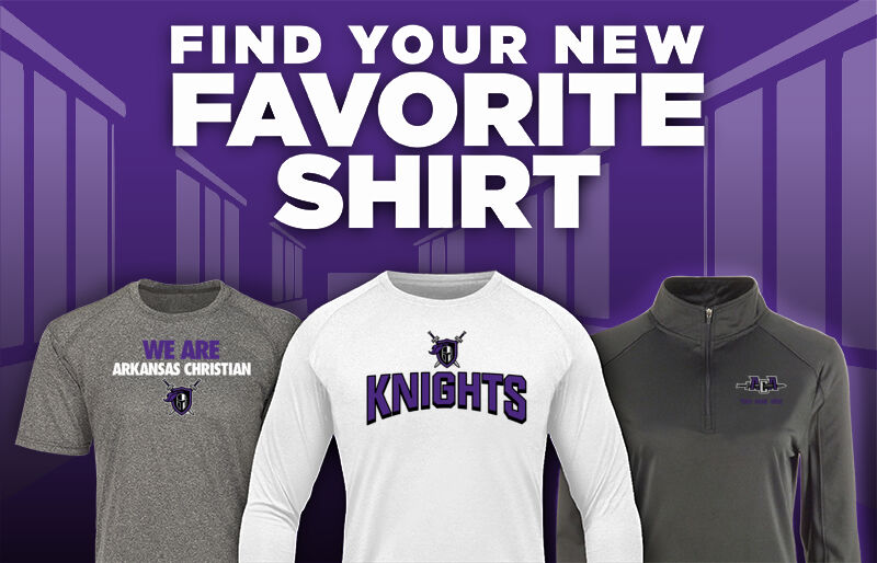 Arkansas Christian Knights Find Your Favorite Shirt - Dual Banner