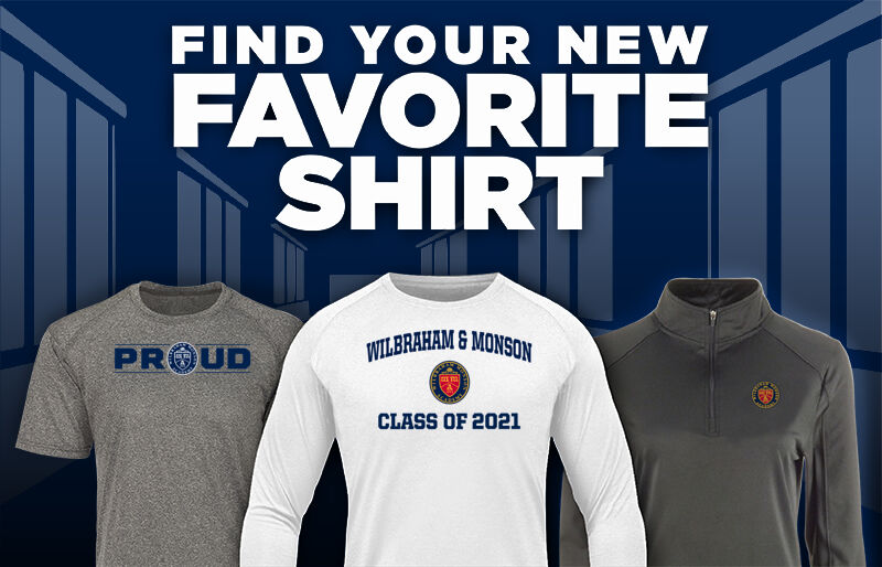 Wilbraham & Monson Academy official sideline store Find Your Favorite Shirt - Dual Banner