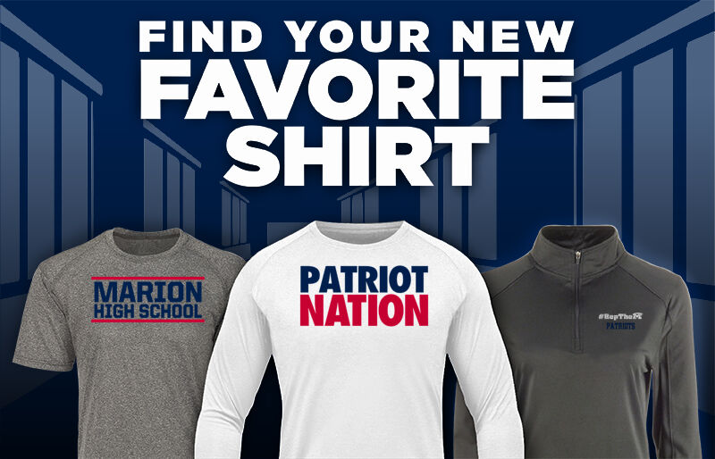 Marion Patriots Find Your Favorite Shirt - Dual Banner