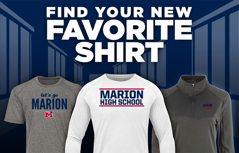 Marion Patriots Find Your Favorite Shirt - Dual Banner