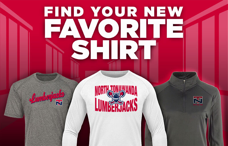North Tonawanda Lumberjacks Find Your Favorite Shirt - Dual Banner