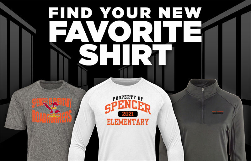 Spencer Elementary Roadrunners Find Your Favorite Shirt - Dual Banner