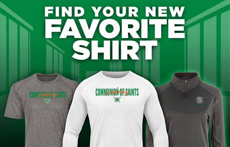 Communion of Saints School Sabres official sideline store Find Your Favorite Shirt - Dual Banner