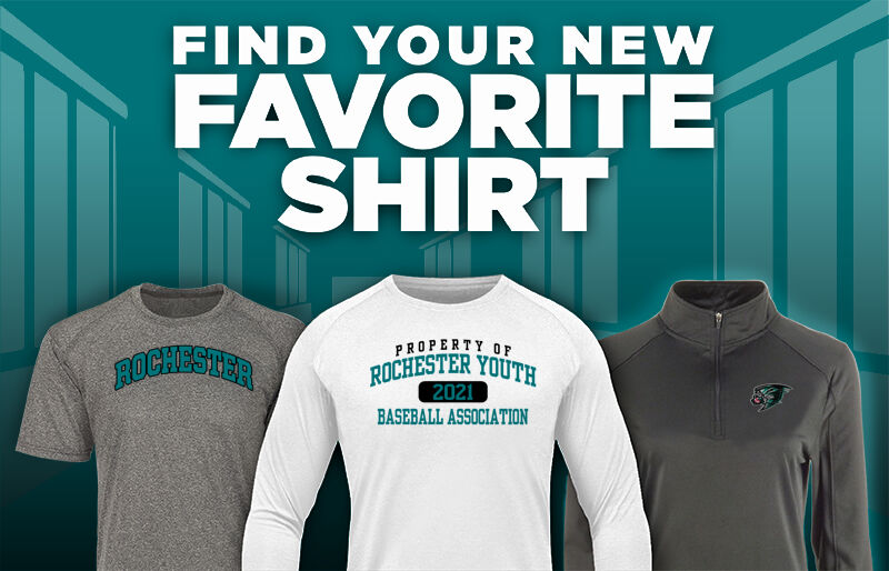Rochester Youth Baseball Association Find Your Favorite Shirt - Dual Banner