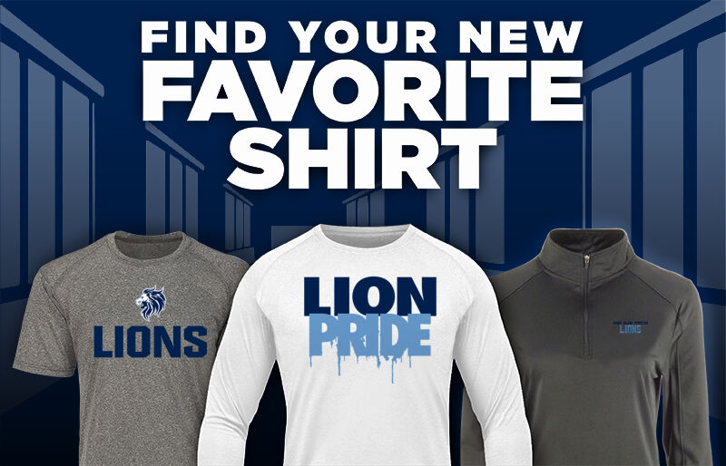 James Island Christian LIONS official sideline store Find Your Favorite Shirt - Dual Banner