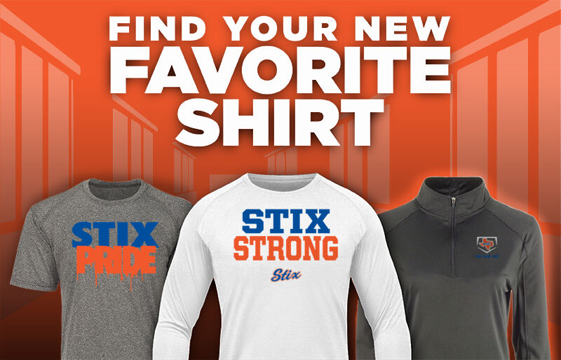 STIX ACADEMY Sideline Store Find Your Favorite Shirt - Dual Banner
