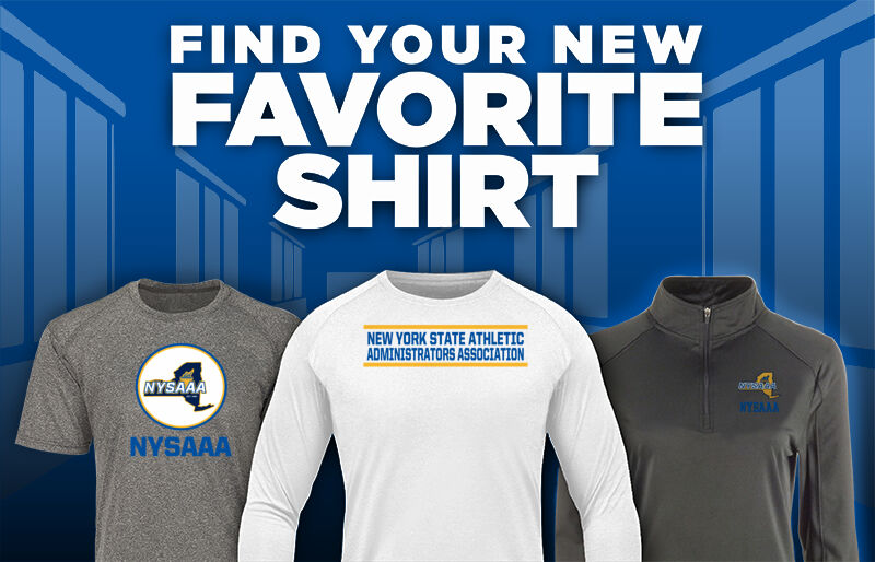 New York State Athletic  Administrators Association Find Your Favorite Shirt - Dual Banner