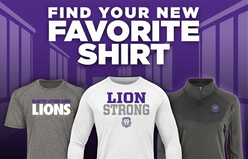 Martin luther King Lions Find Your Favorite Shirt - Dual Banner