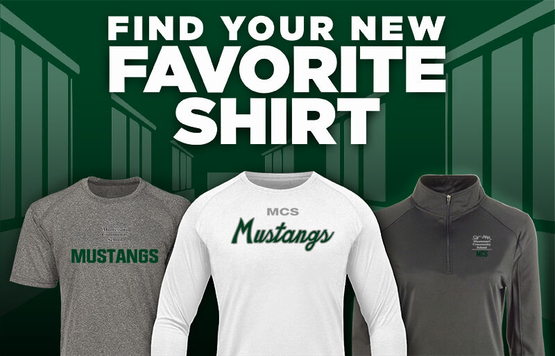 MCS Mustangs Sideline Store Find Your Favorite Shirt - Dual Banner
