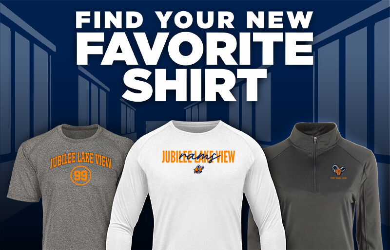 Jubilee Lake View Rams Find Your Favorite Shirt - Dual Banner