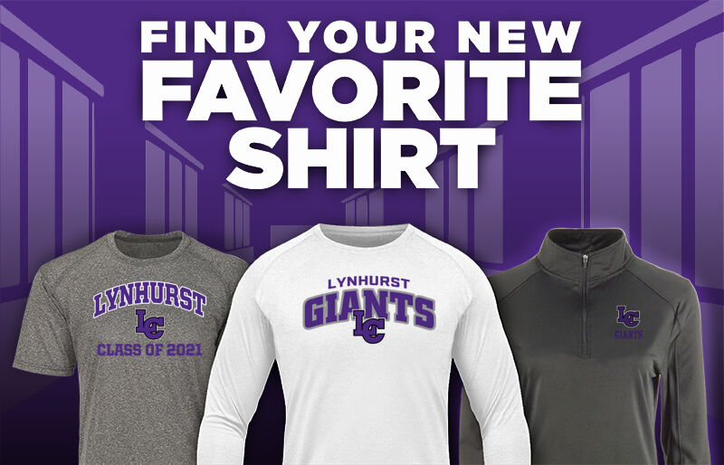 Lynhurst  Giants Find Your Favorite Shirt - Dual Banner