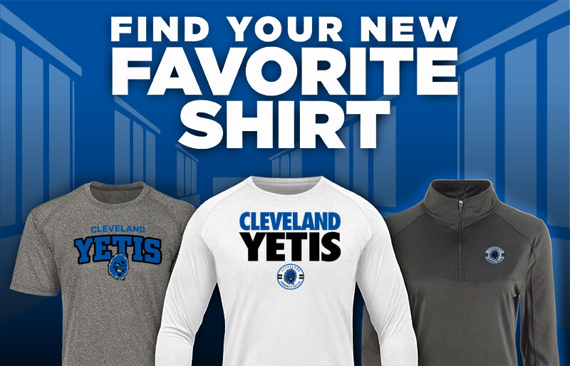 Cleveland Community College Yetis Find Your Favorite Shirt - Dual Banner