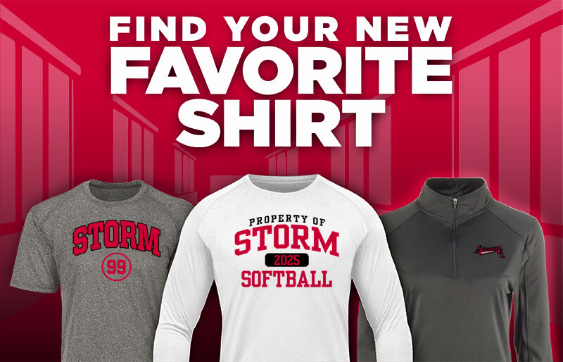 Jax STORM  SOFTBALL Find Your Favorite Shirt - Dual Banner