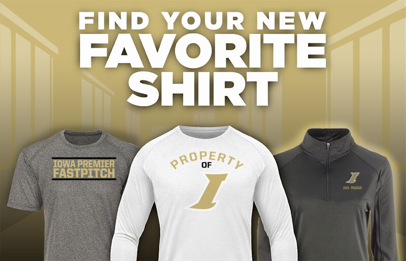 IOWA PREMIER Fastpitch Find Your Favorite Shirt - Dual Banner