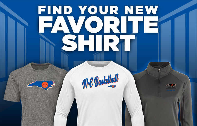 North Carolina Basketball  Coaches Association Find Your Favorite Shirt - Dual Banner