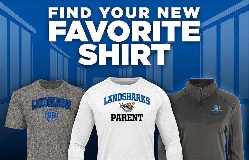 Landsharks Travel Baseball & Softball Find Your Favorite Shirt - Dual Banner