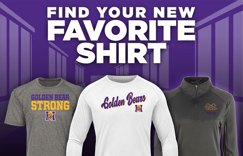 Miles Golden Bears Find Your Favorite Shirt - Dual Banner