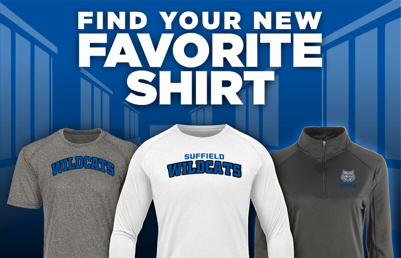 Suffield Wildcats Find Your Favorite Shirt - Dual Banner