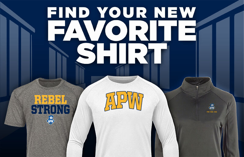 APW Rebels Find Your Favorite Shirt - Dual Banner
