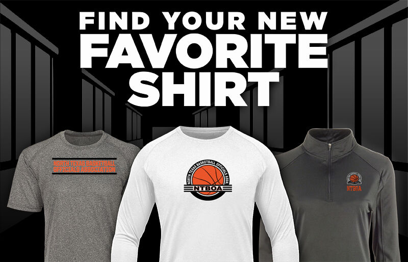 North Texas Basketball  Officials Association Find Your Favorite Shirt - Dual Banner