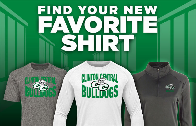 Clinton Central Bulldogs Find Your Favorite Shirt - Dual Banner