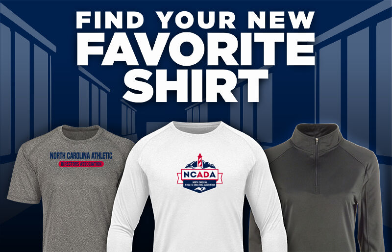 North Carolina Athletic Directors Association Find Your Favorite Shirt - Dual Banner