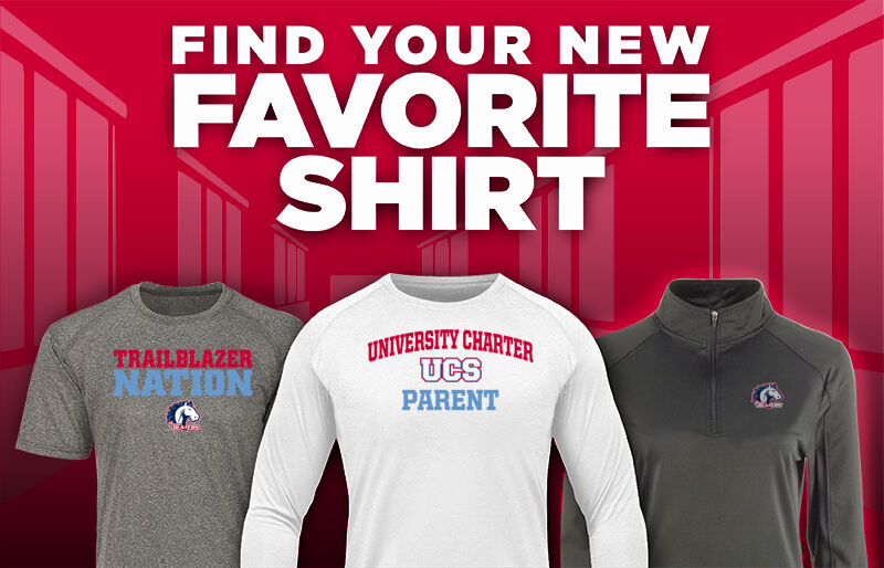 University Charter TrailBlazers Find Your Favorite Shirt - Dual Banner