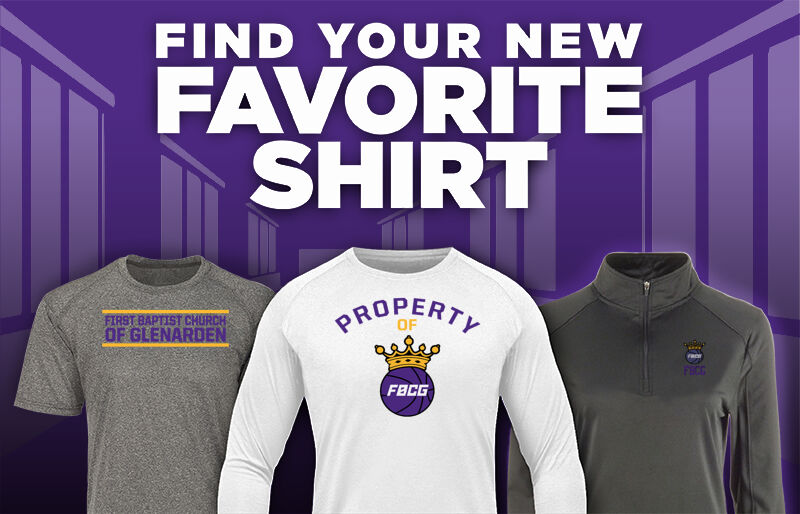 FIRST BAPTIST CHURCH  Dynamic Disciples Find Your Favorite Shirt - Dual Banner