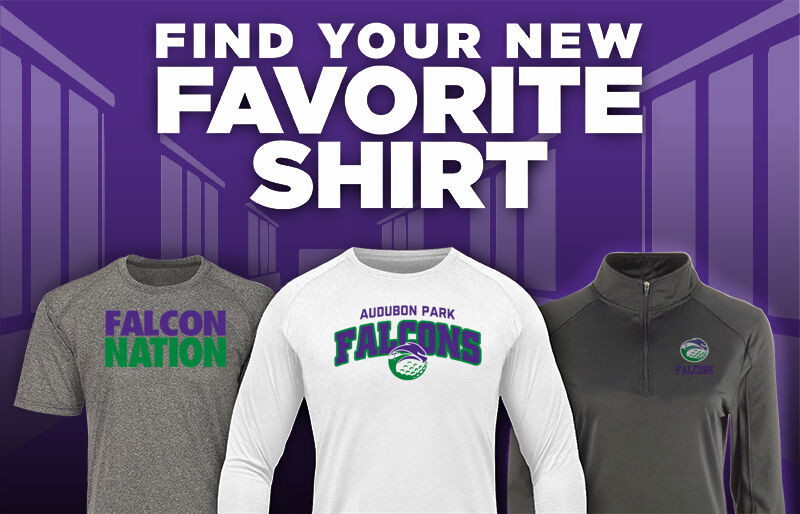 Audubon Park Falcons Find Your Favorite Shirt - Dual Banner