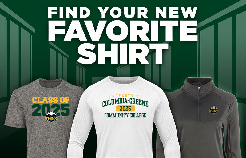 COLUMBIA-GREENE Community College Find Your Favorite Shirt - Dual Banner