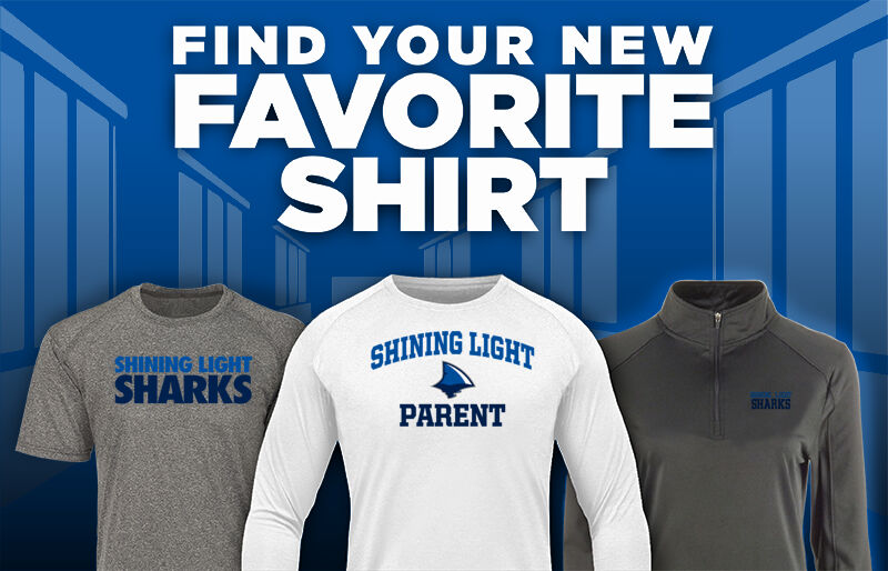 Shining Light Sharks Find Your Favorite Shirt - Dual Banner