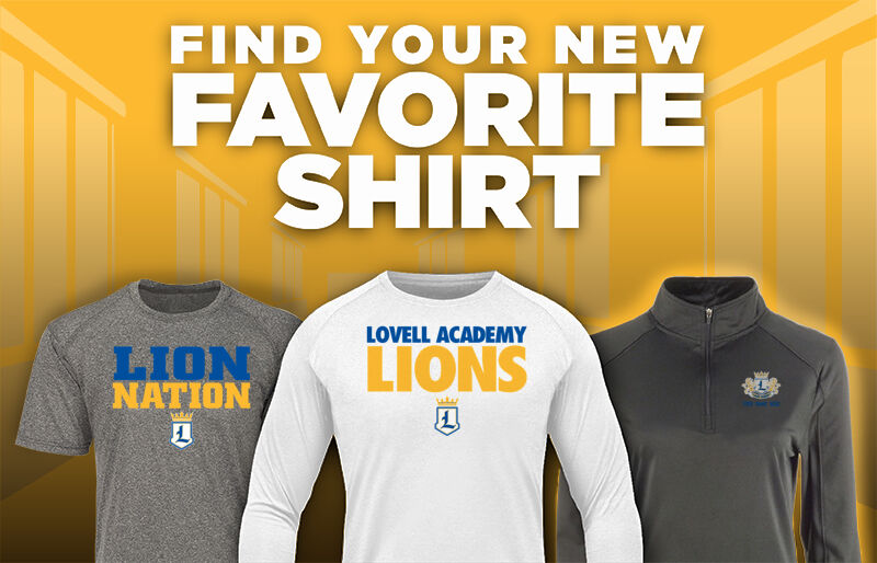 Lovell Academy Lions Find Your Favorite Shirt - Dual Banner