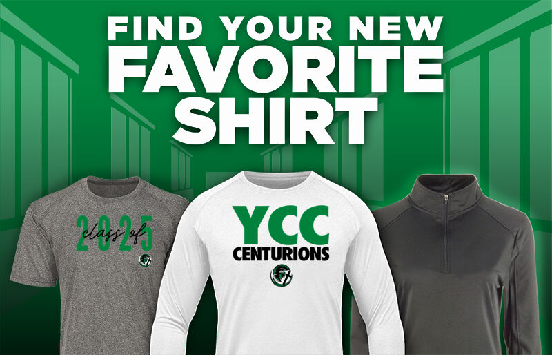 YCC Centurions Find Your Favorite Shirt - Dual Banner