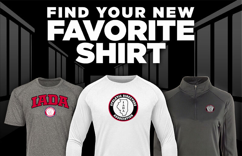 Illinois Athletic  Director Association Find Your Favorite Shirt - Dual Banner