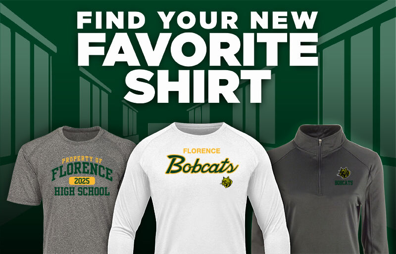 Florence Bobcats Find Your Favorite Shirt - Dual Banner