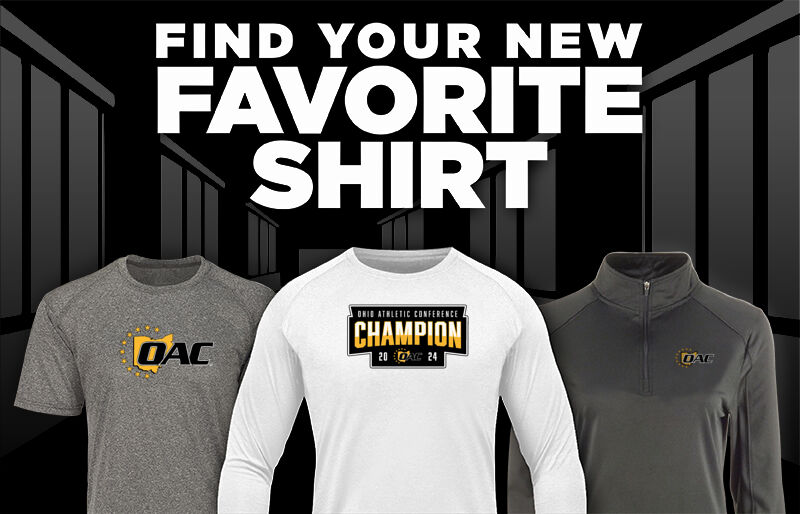 Ohio Athletic Conference 0 Find Your Favorite Shirt - Dual Banner