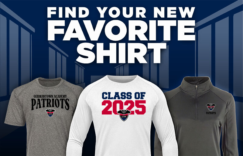 Germantown Academy Patriots Find Your Favorite Shirt - Dual Banner