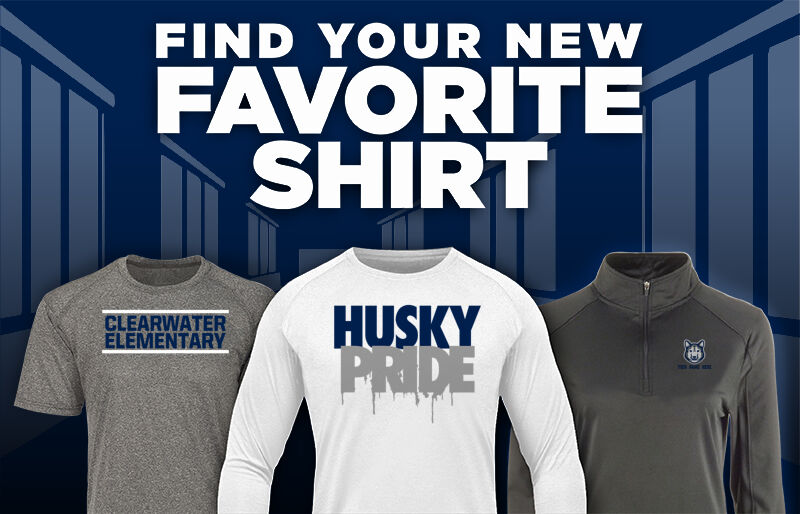 Clearwater Huskies Find Your Favorite Shirt - Dual Banner