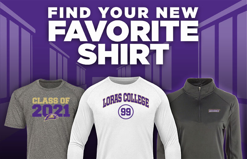 Loras College Duhawks Find Your Favorite Shirt - Dual Banner