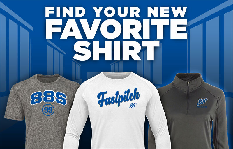 88s Fastpitch Sideline Store Find Your Favorite Shirt - Dual Banner